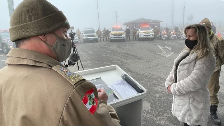 SC: Polícia Militar realiza abertura da Operação Inverno 2021