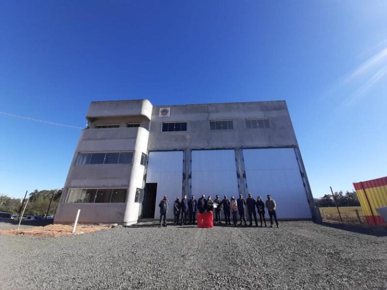Entrega da ordem de serviço do Corpo de Bombeiros Militar de Içara