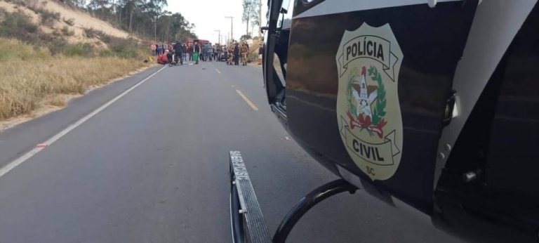 Jaguaruna: motociclista morre em acidente no Balneário Campo Bom