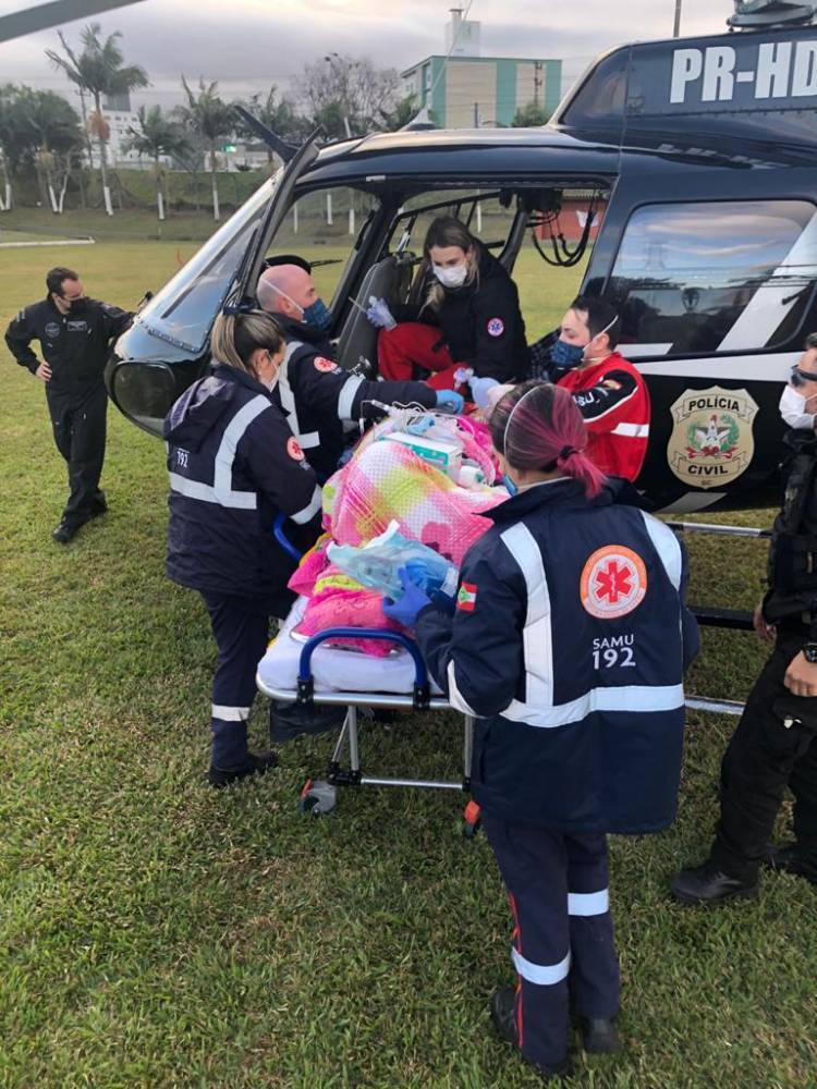 Saer/Sarasul atendem paciente com doença pulmonar no Balneário Rincão