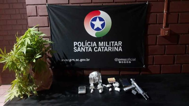Criciúma: Polícia Militar apreende drogas no Bairro Renascer