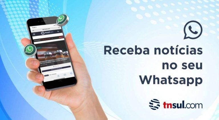 Saiba como receber notícias do TN Sul no WhatsApp