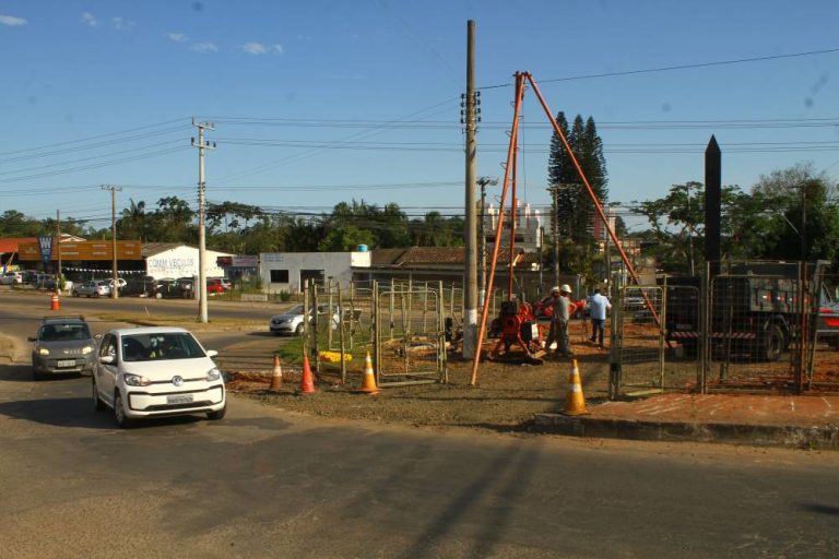 Obras do Binário seguem a todo vapor em Criciúma
