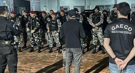 Mais de mil policiais cumprem 228 mandados prisão em operação