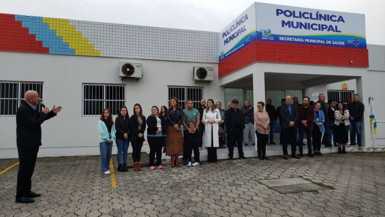 Balneário Arroio do Silva: inaugurada nova Policlínica Municipal