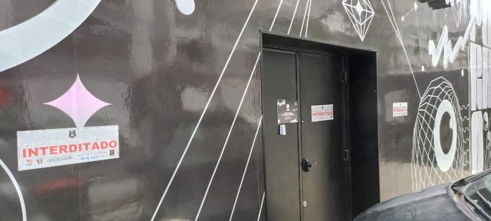 casa noturna interditada