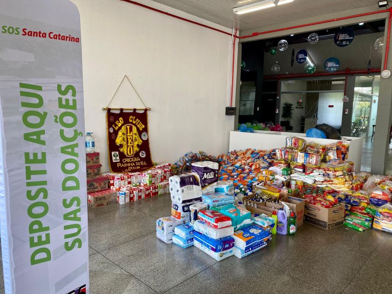 SOS Santa Catarina: Unesc intensifica campanha de arrecadação de donativos