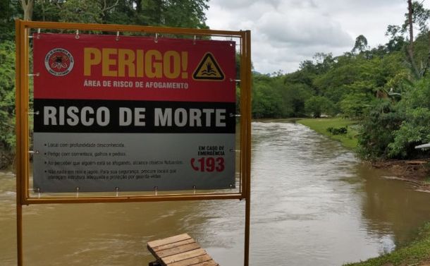 Corpo de Bombeiros reforça orientação para evitar afogamento em água doce