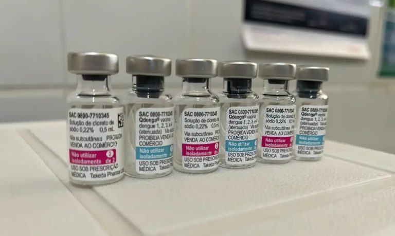 Estado recebe 15 mil doses de vacina contra a dengue