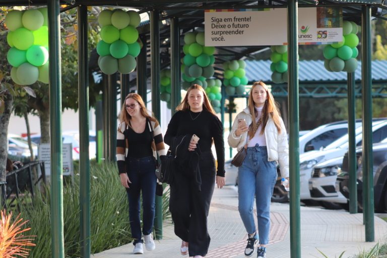 Unesc recebe 16 mil estudantes para o início do ano letivo