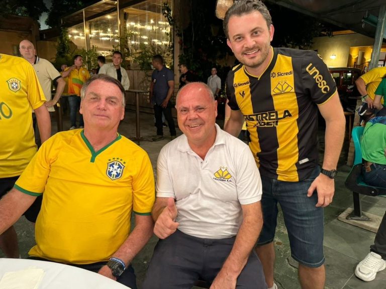 Arleu da Silveira se encontra com Bolsonaro em São Paulo
