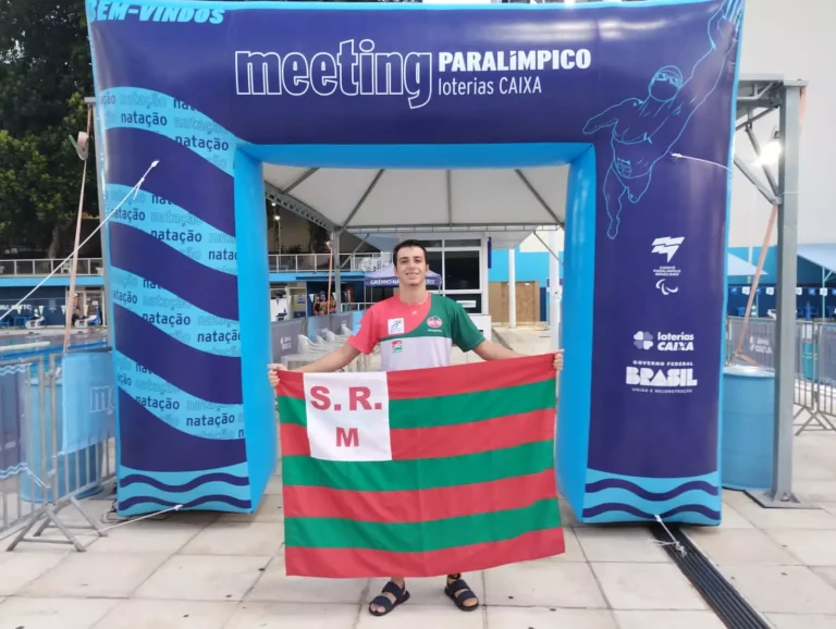 Atleta paralímpico criciumense conquista três medalhas de ouro