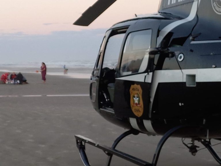 Homem é vítima de afogamento em praia de Balneário Gaivota
