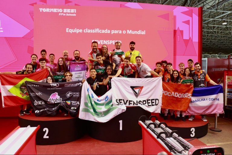 Estudantes da Escola Sesi competirão mundial promovido pela Fórmula 1