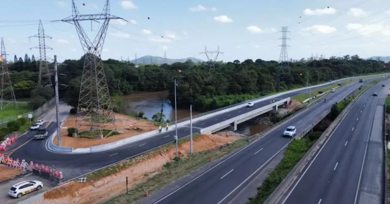 Nova ponte de Capivari de Baixo na BR-101 está liberada para o tráfego