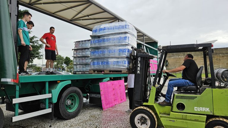 Criciúma envia 80 toneladas de donativos ao Rio Grande do Sul