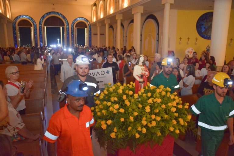 Mineiros do Setor Carbonífero são homenageados em missa na Basílica 