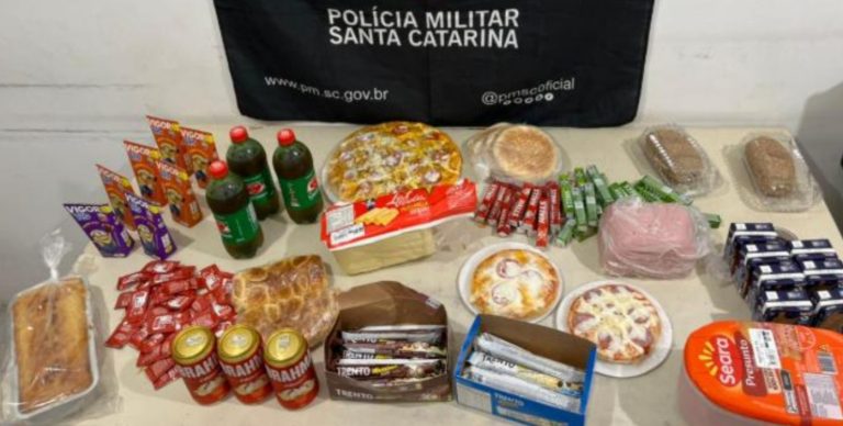 PM aborda suspeito e descobre que era ladrão de pastelaria