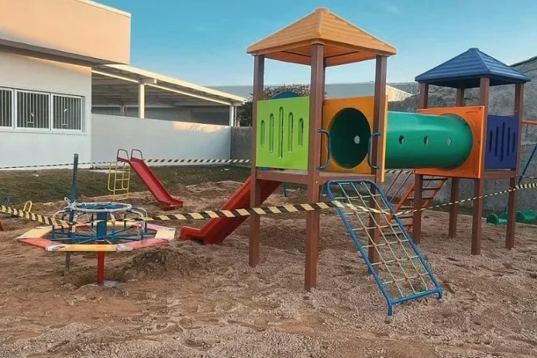 Escorregador de escola é alvo de furto em Morro da Fumaça