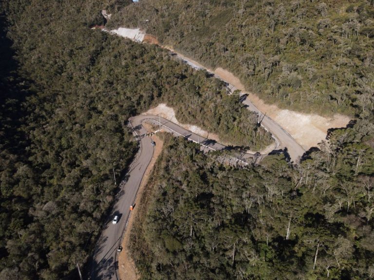 Obras na Serra do Corvo Branco chegam a 40% de execução