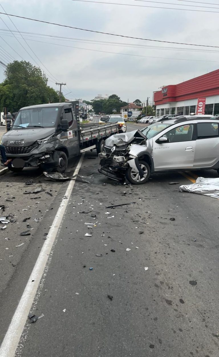 Condutor de 50 anos morre em colisão grave em Cocal do Sul