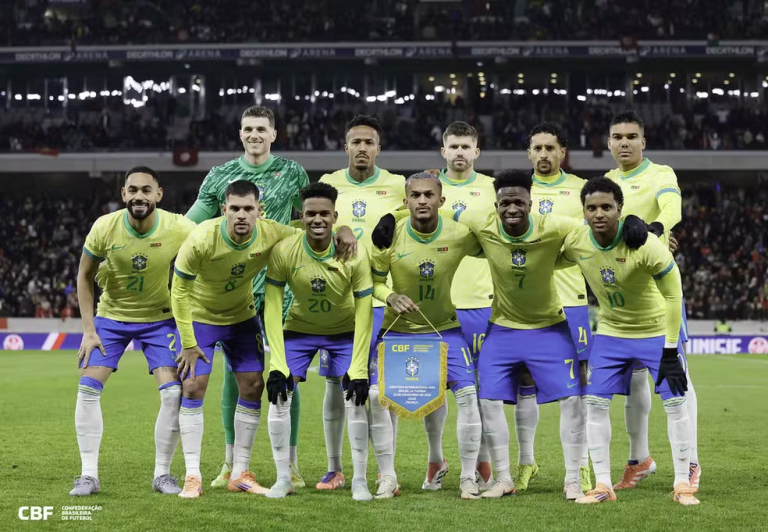 Seleção Brasileira é convocada para amistosos contra França e Croácia