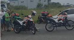 Atropelamento de criança em saída de viaduto em Criciúma gera revolta