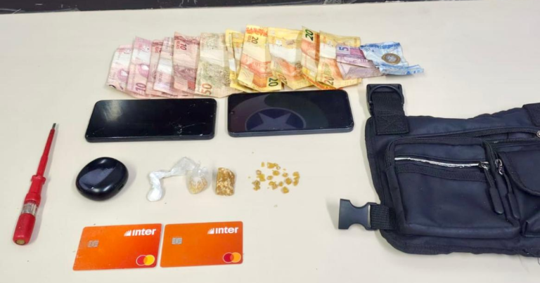 Homens são presos após tentativa de fuga e apreensão de drogas em Orleans