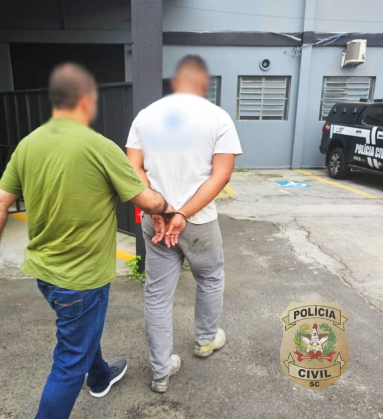 PC prende em Criciúma foragido do Rio Grande do Sul