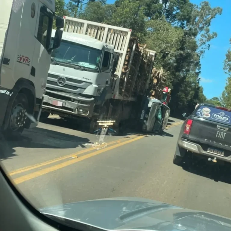 (Vídeo) Ultrapassagem proibida quase termina em tragédia na SC-135