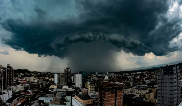 Previsão do tempo deste final de semana será marcada por temporais e ventos
