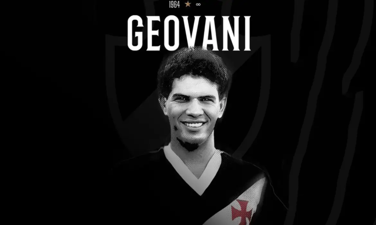 Geovani Silva, ídolo do Vasco e ex-meia da seleção, morre aos 62 anos