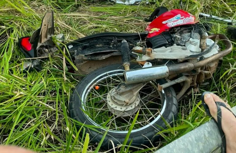 Jovem de 23 anos morre em acidente de moto na Santa Apolônia, em Sangão