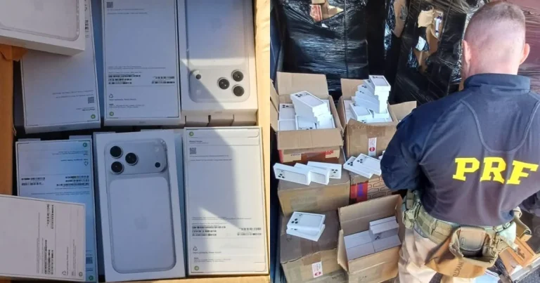 PRF barra carreta em Itapema com contrabando avaliado em R$ 20 milhões