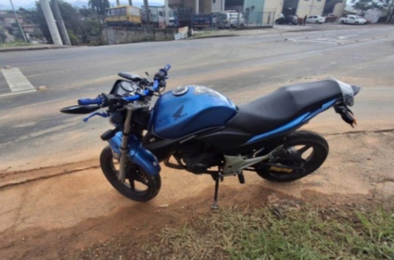 Motociclista fica ferido em colisão com veículos na rodovia Luiz Rosso