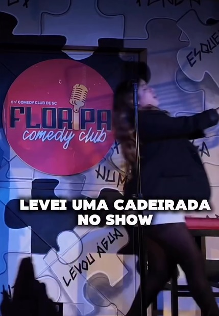 Polícia investiga caso de comediante agredida com cadeirada na Capital