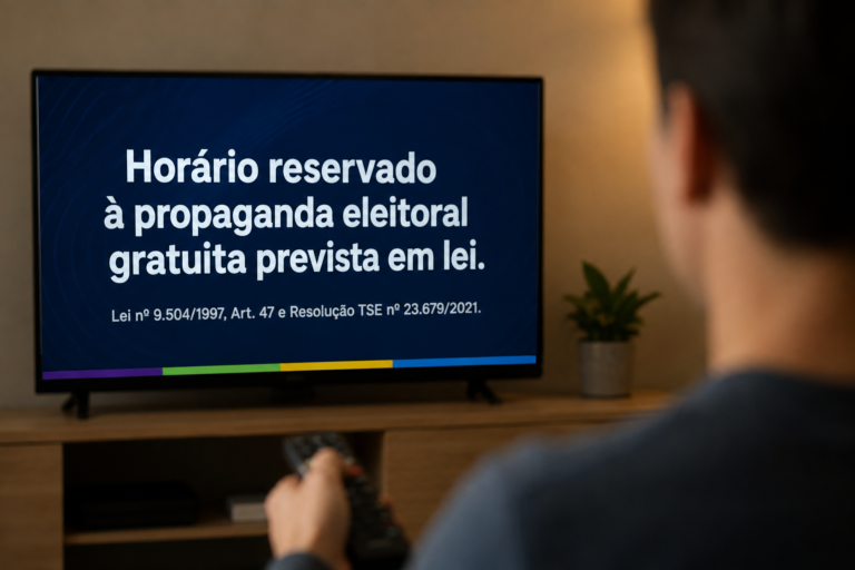 Horário eleitoral gratuito começa no rádio e na TV
