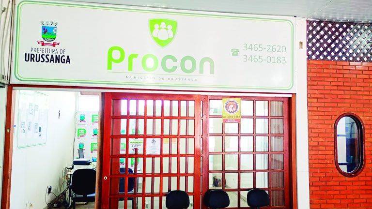 Procon de Urussanga registra mais de 1,3 mil atendimentos desde 2025