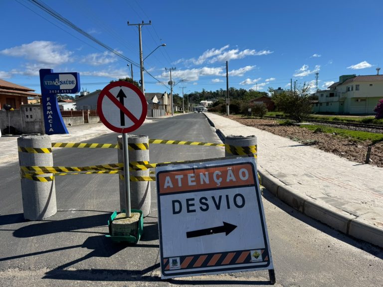 Mudança na Avenida Celeste Recco gera críticas em Morro da Fumaça