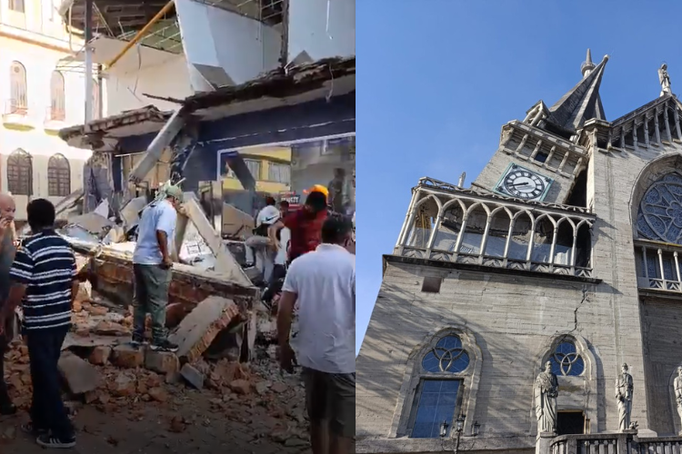 (VÍDEO) Terremoto de magnitude 7,4 atinge a Colômbia