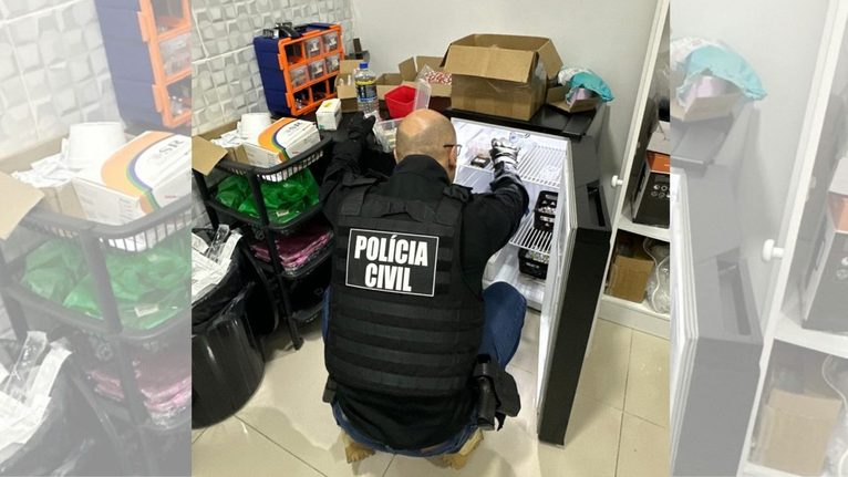 Polícia prende casal em SC por fabricar canetas emagrecedoras clandestinas