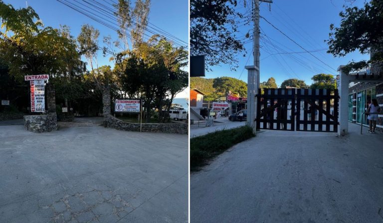 Justiça ordena retirada de portão que restringe acesso a praia em SC