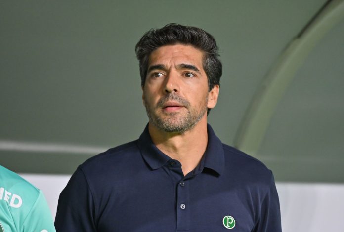 Abel Ferreira em Santos x Palmeiras