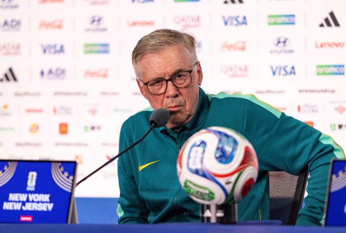 Ancelotti, técnico da Seleção Brasileira
