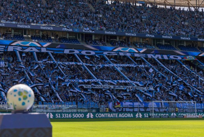 Arena do Grêmio em Grêmio x Palmeiras pelo Brasileirão