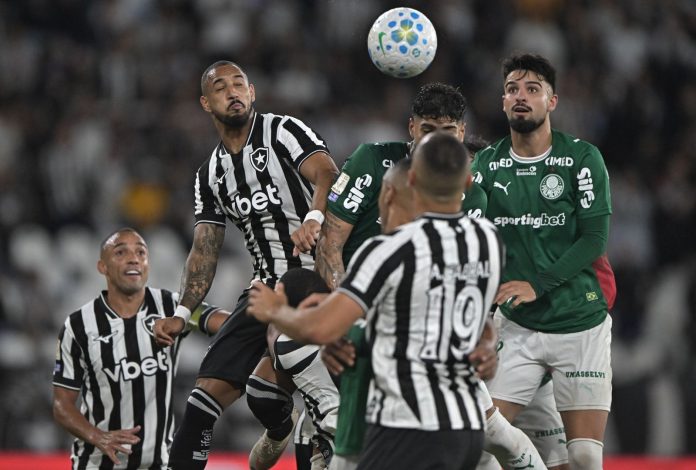 Botafogo x Palmeiras pelo Brasileirão