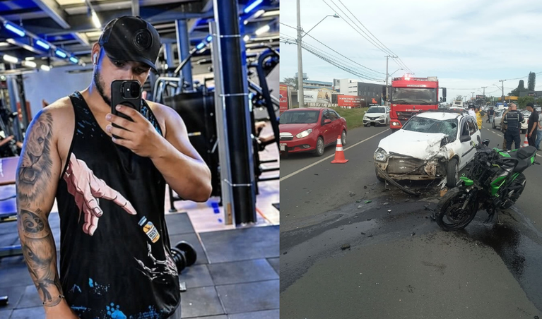 Jovem empresário morre após acidente de moto na SC-445, em Içara
