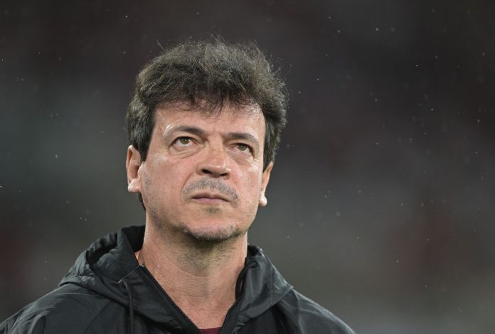 Diniz em Flamengo x Corinthians pelo Brasileirão