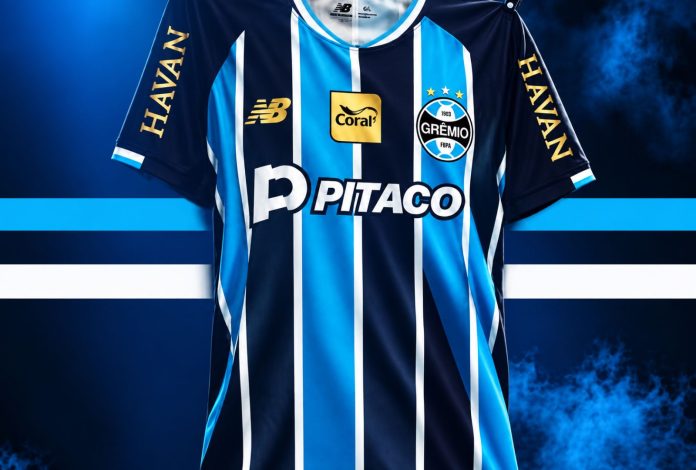 Divulgação do novo patrocinador do Grêmio