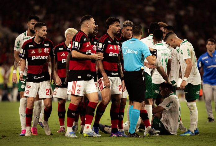 Flamengo x Palmeiras no Brasileirão